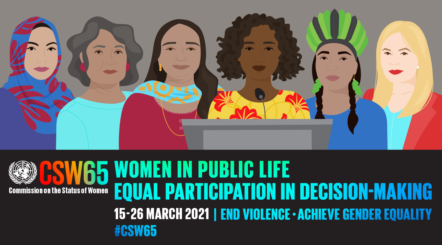 Commission on the Status of Women International Women's Day Graphic