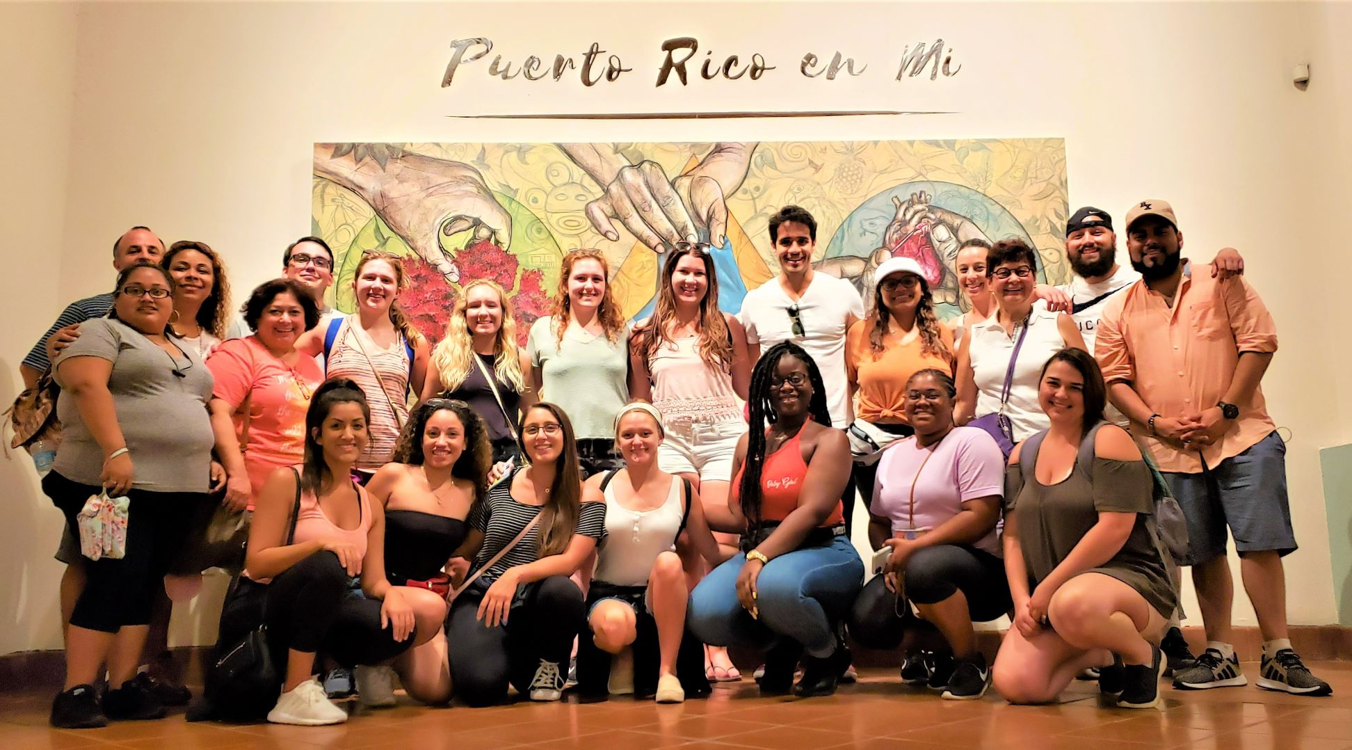 Puerto Rico Travel Study students