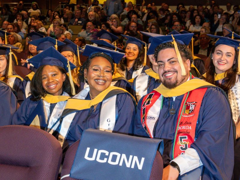 MSW Students-Commencement 2024-800x600 Commencement 2024 MSW Graduates - Jada Middleton, Roshae Harrison, and Luis Gonzalez
